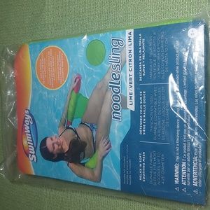 SWIM WAYS NOODLE SLING LIME COLOR